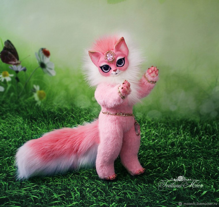 Кот из полимерной глины