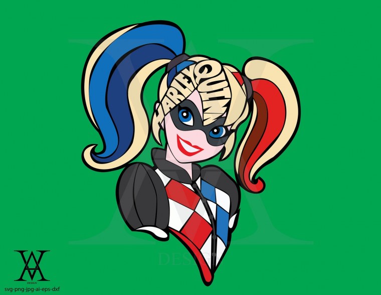 Harley Quinn вектор