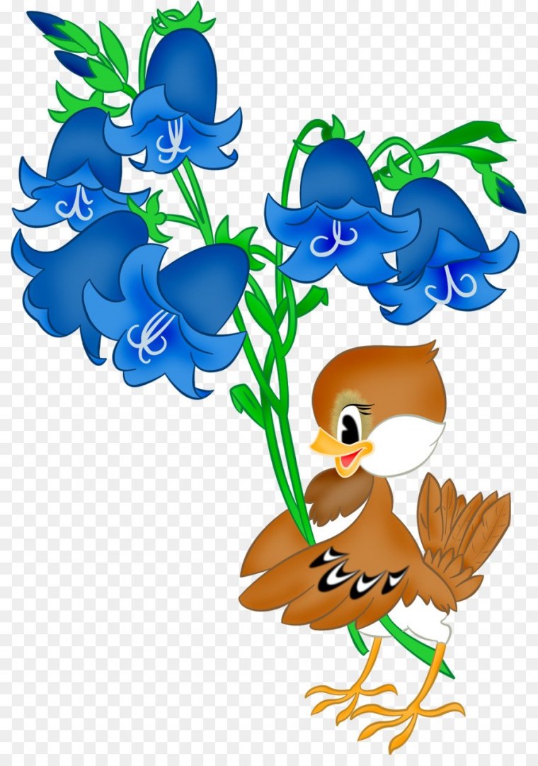 Рамка незабудки