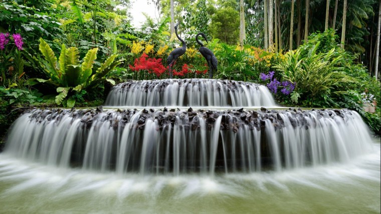 Красивые фонтаны