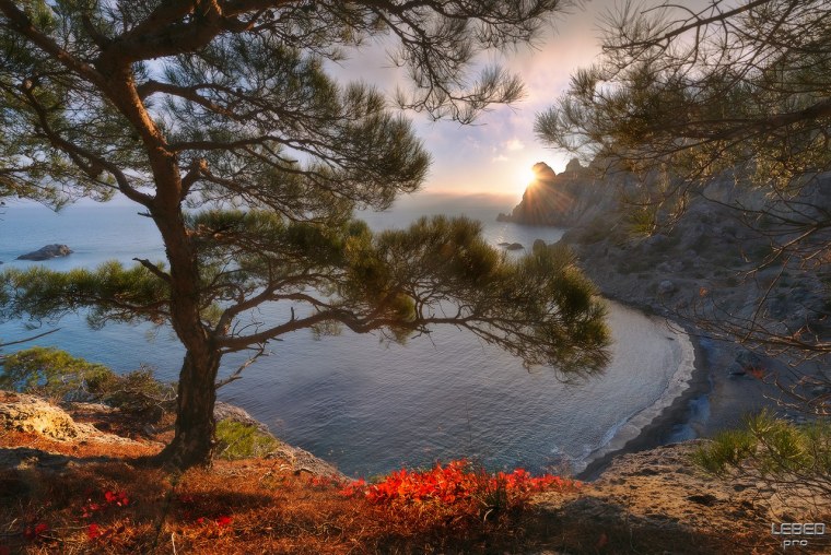 Море осенью