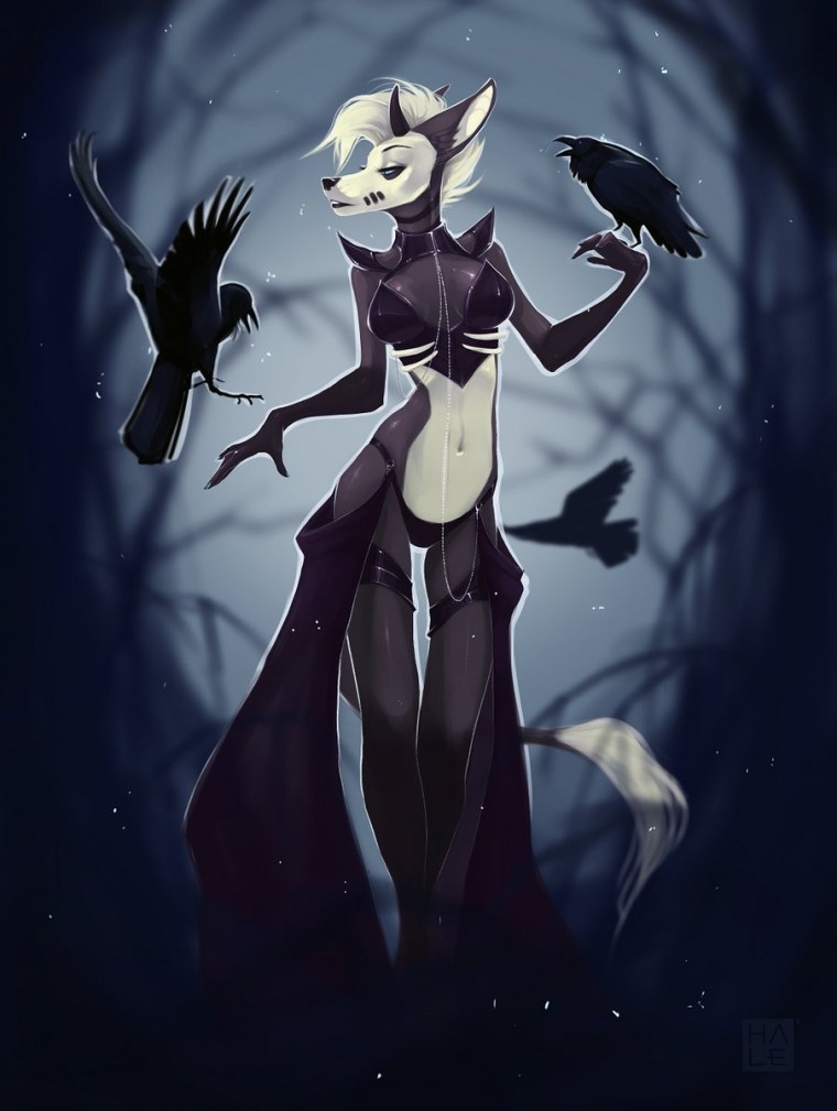 Девушка летучая мышь фэнтези