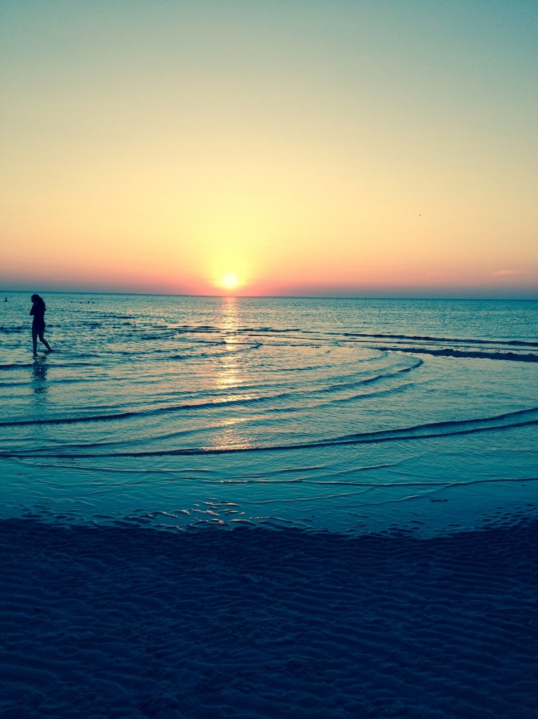 Океан солнце