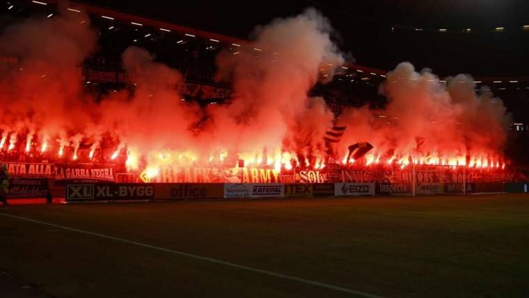 Футбольные фанаты ультрас