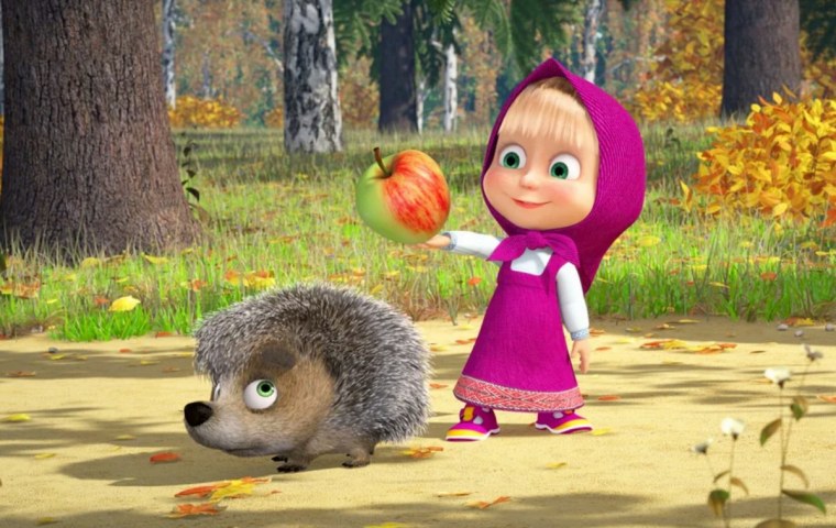 Маша и медведь Ёжик