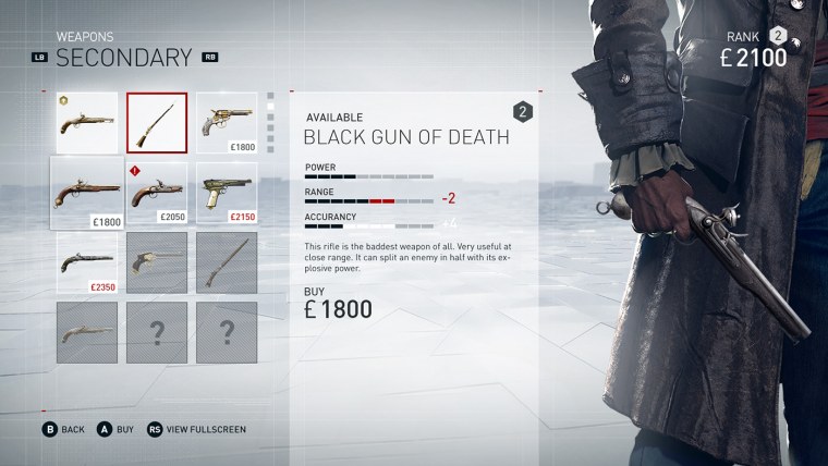 Ассасин Крид Синдикат пистолеты