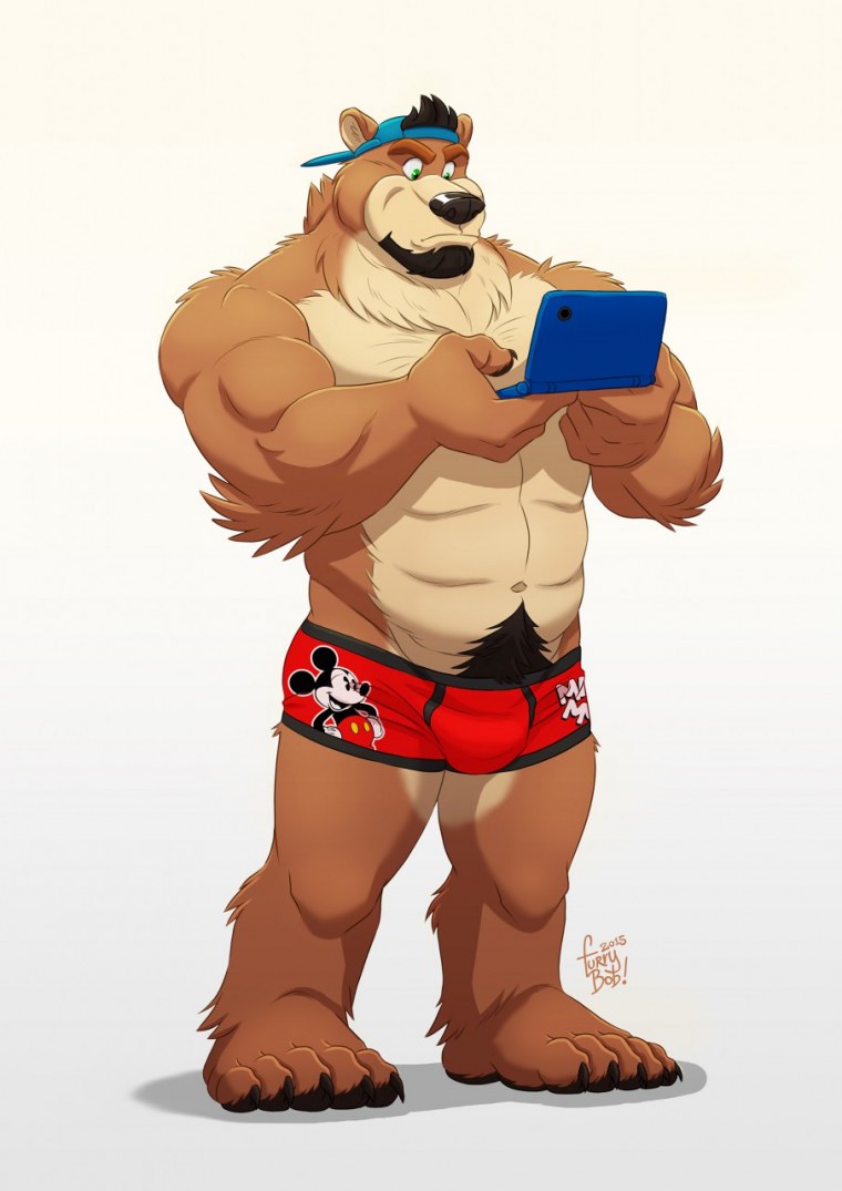 Мускулистая свинья арт