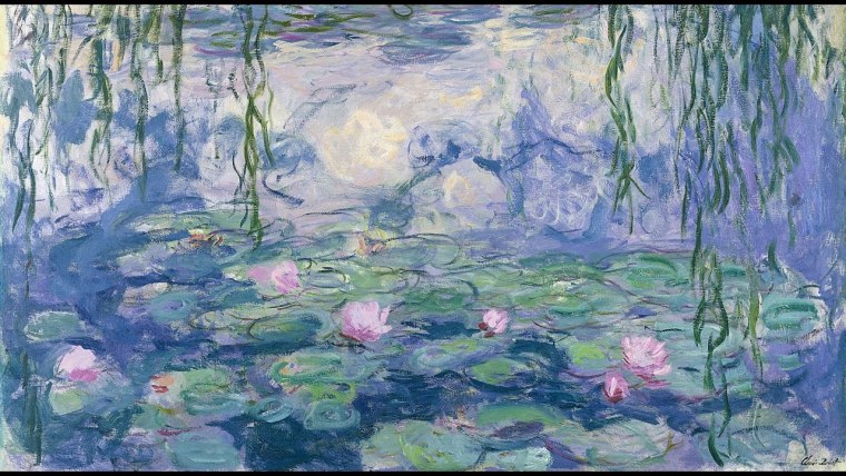 Клод Моне кувшинки 1916