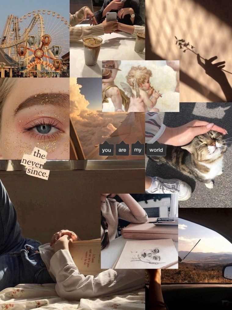 Эстетика девушки коллаж