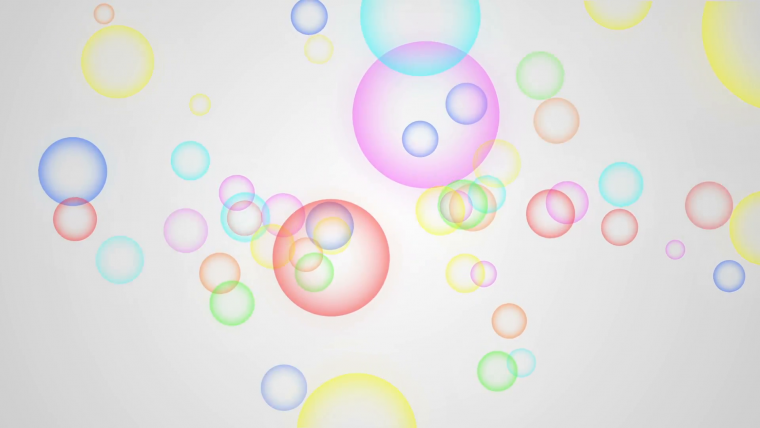Обои на рабочий стол пузырьки