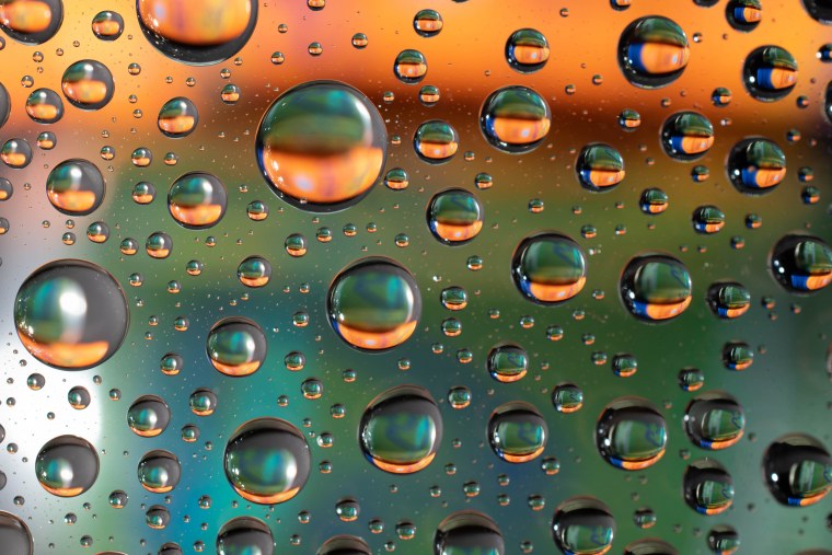 Разноцветные мыльные пузыри