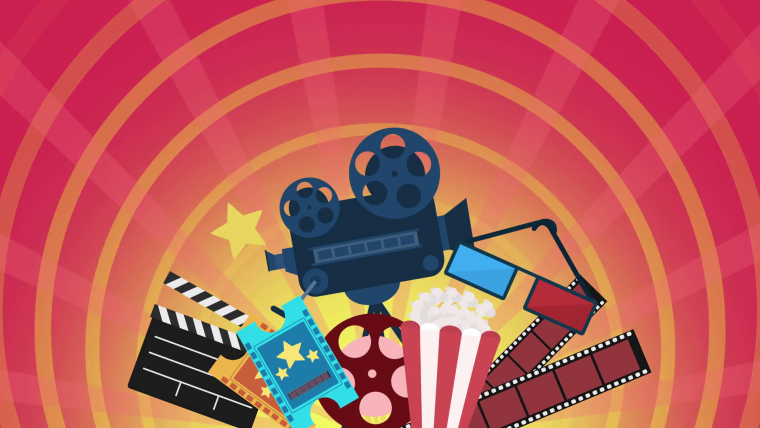 Фон для презентации на тему кино