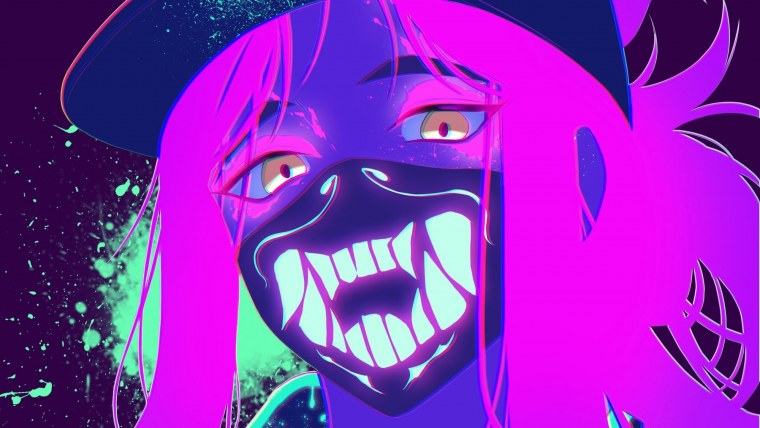 Акали КДА неон