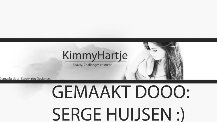 Белый баннер для канала