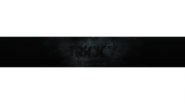 Темная шапка для канала