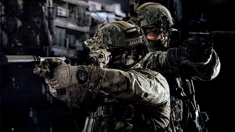 Плакат спецназ