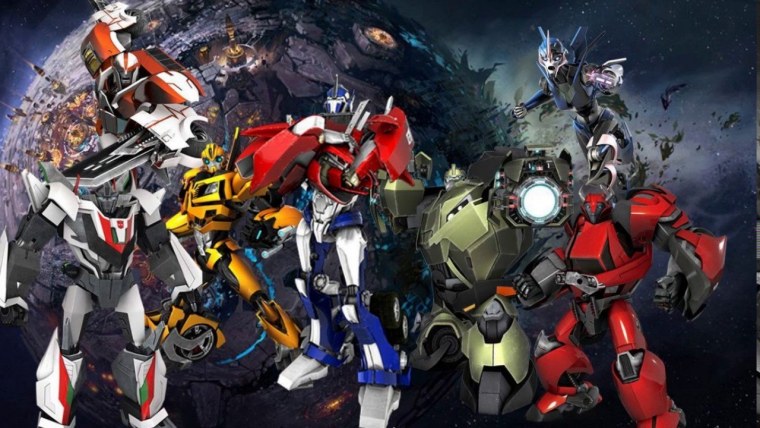 Трансформеры Прайм вся команда автоботов