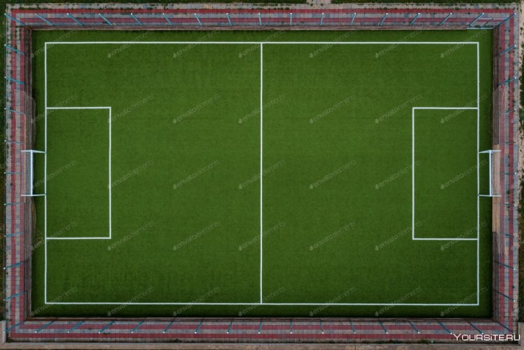 Футбольное поле ВТД свкрху