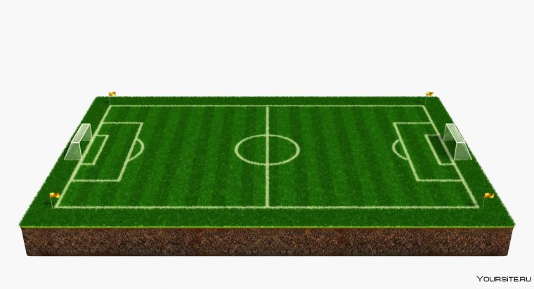 Разметка футбольного поля