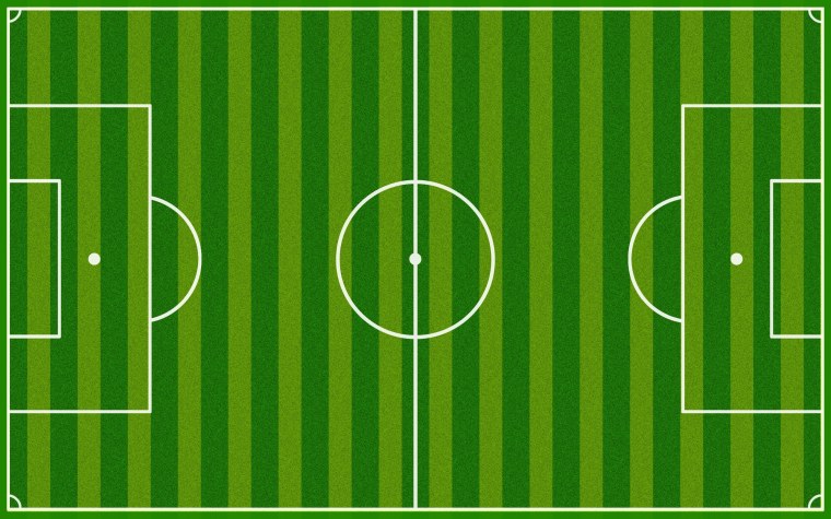 Фотбольное поле с ветрху