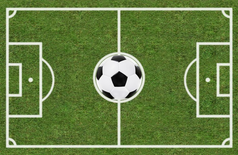 Футбольное поле трава