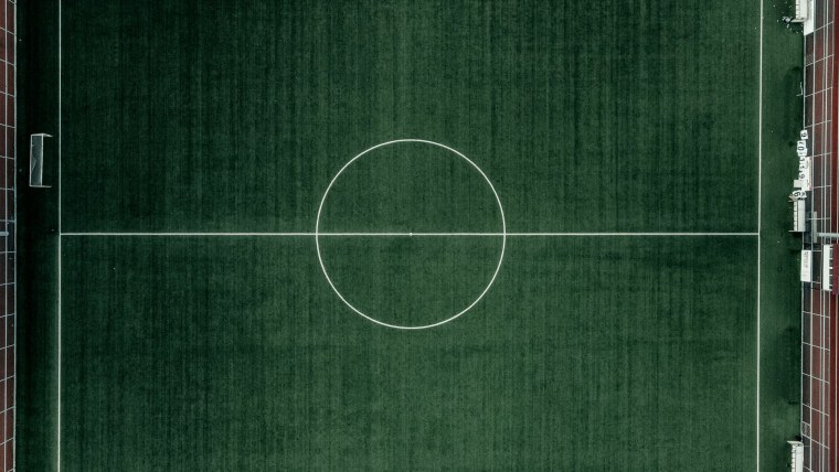 Футбол поле сверху