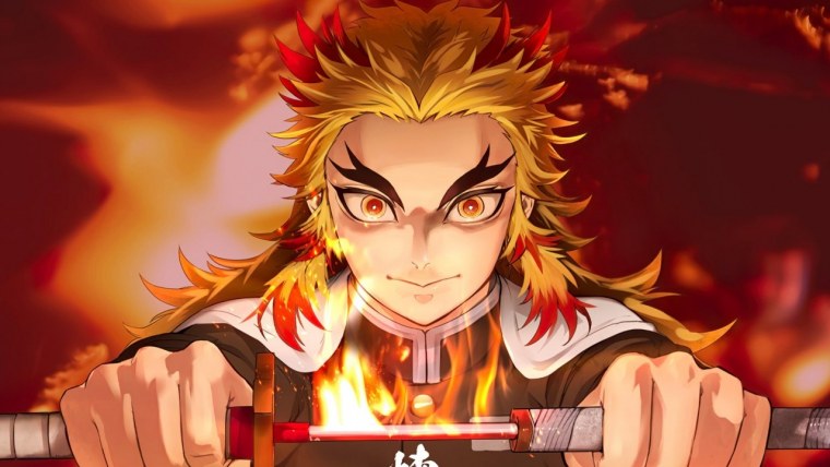 Демон Slayer Kimetsu Ренгоку