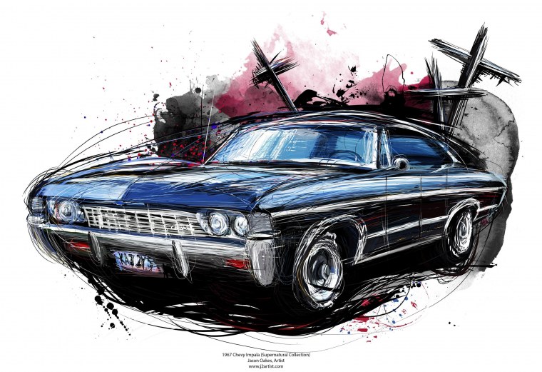 Chevrolet Impala 1967 сверхъестественное