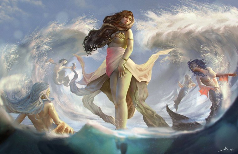 Калипсо богиня моря