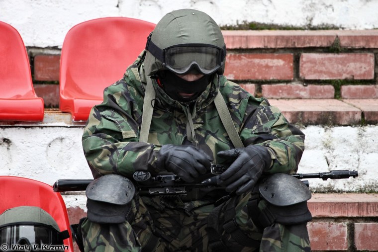Российский солдат спецназа