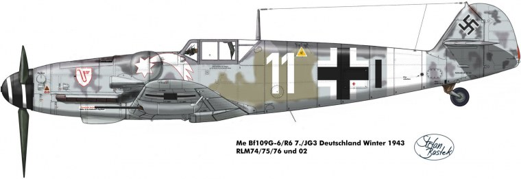 Мессершмитт bf 109g Густав