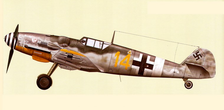 Мессершмитт bf 109 jg3
