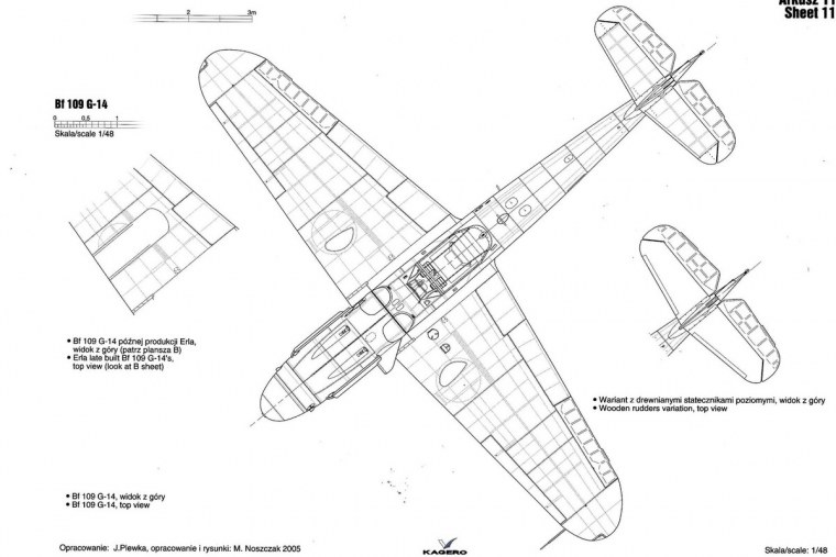 Мессершмитт bf 109 g4 чертежи