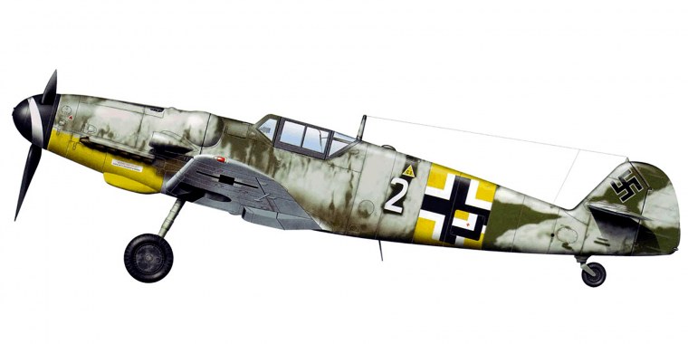 Мессершмитт bf 109 f JG 54
