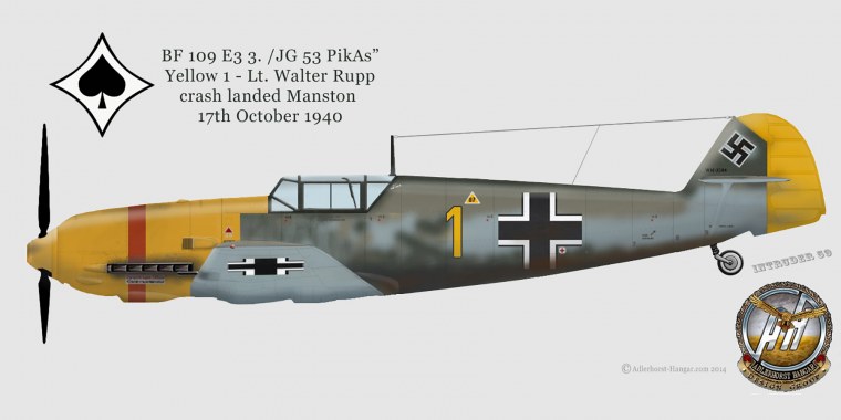 Messerschmitt bf 109 e-3 4./jg26