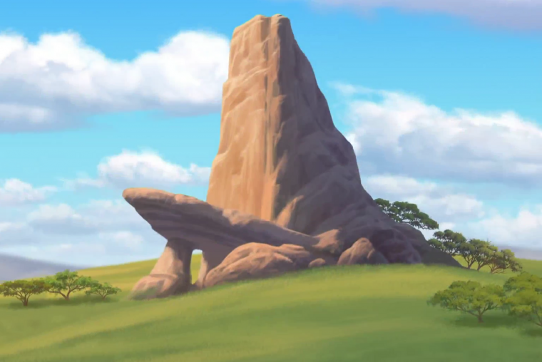 Гора прайда Король Лев