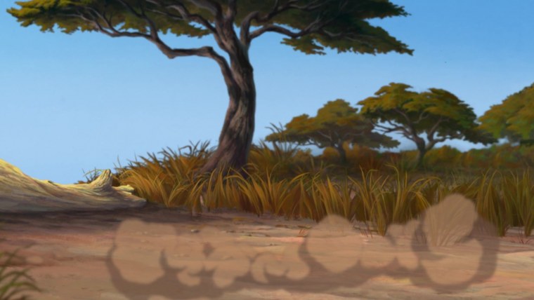 Фон Король Лев Саванна