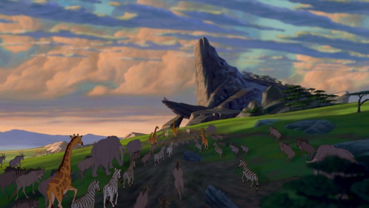 Король Лев скала предков