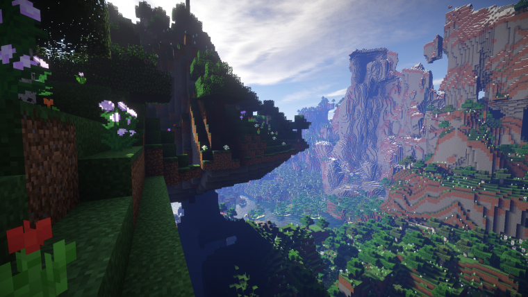 Красивые места в МАЙНКРАФТЕ