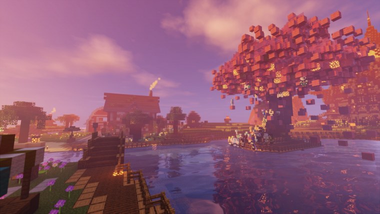 Майнкрафт с щшейдерасми