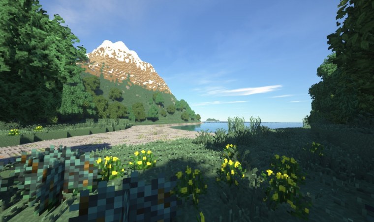 Ландшафт в МАЙНКРАФТЕ