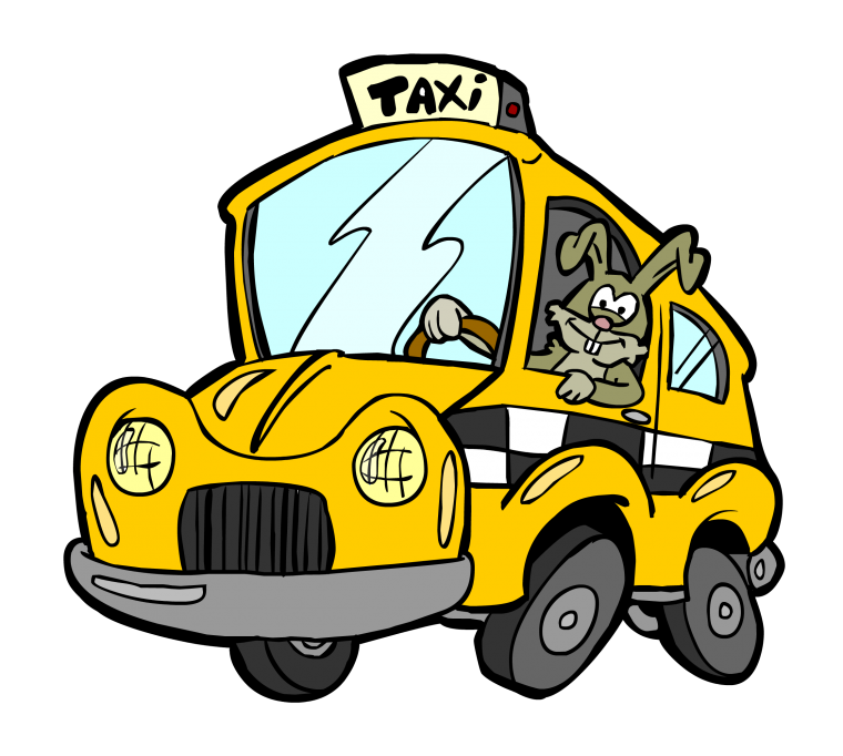 Машина такси для детей