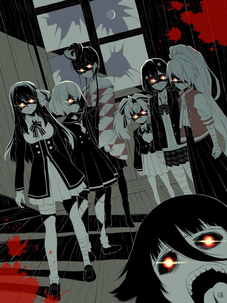 Мику Хатсуне аниме зомби