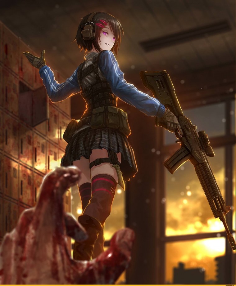 Зомбилэнд сага Никайдо зомби