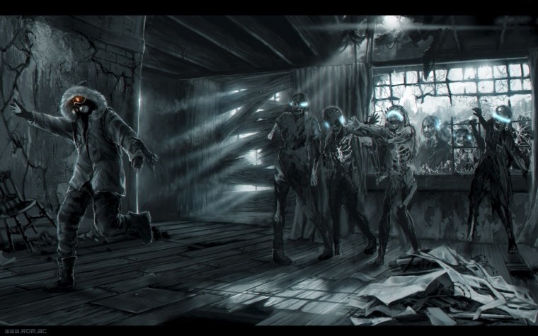 Милые аниме девочки зомби