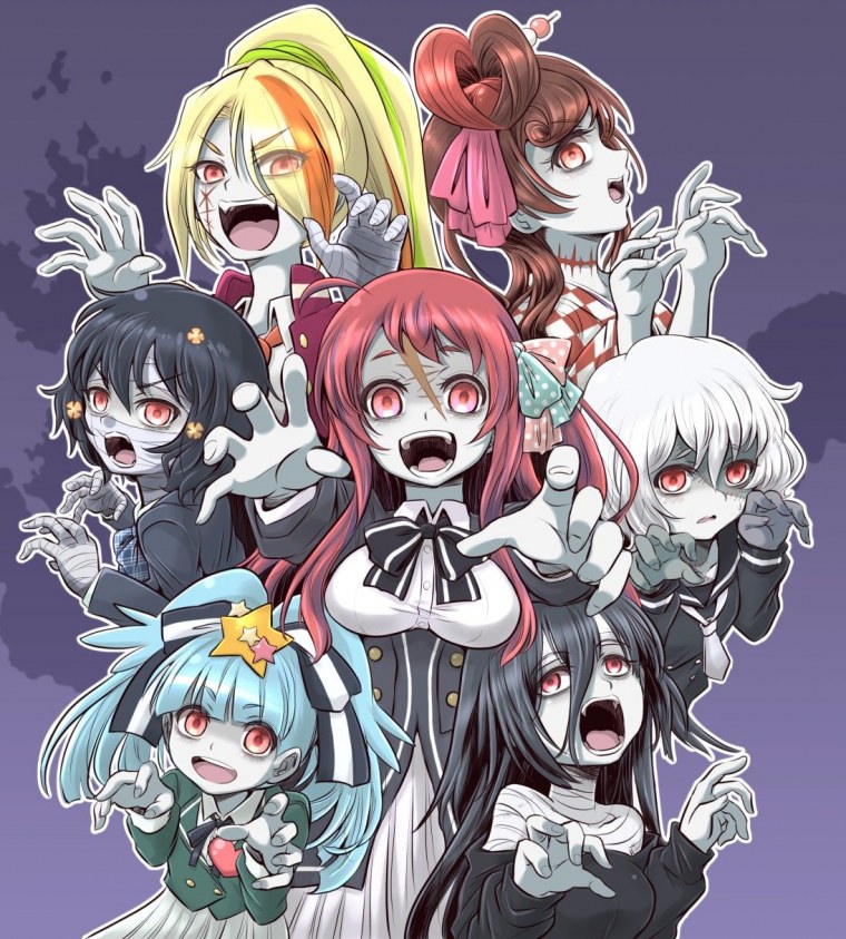 Аниме Зомбилэнд сага зомби