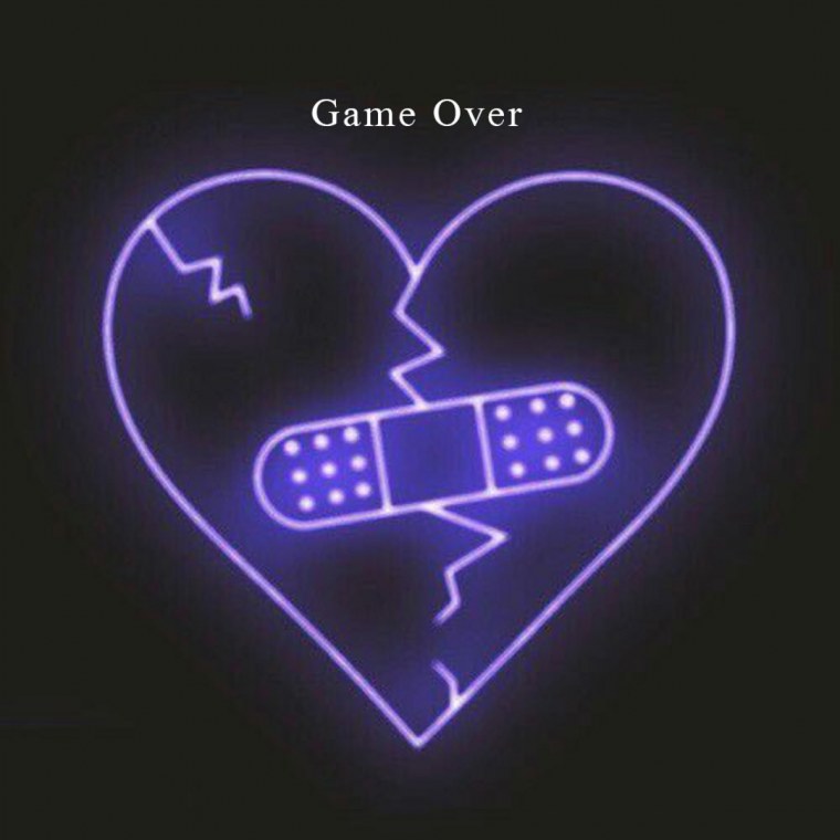 Неоновое разбитое сердце