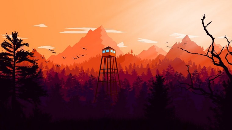 Фон Firewatch 4k