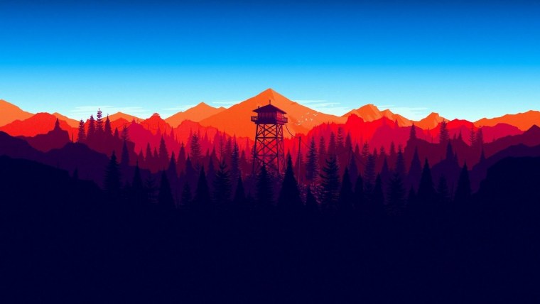 Фон Firewatch 4k