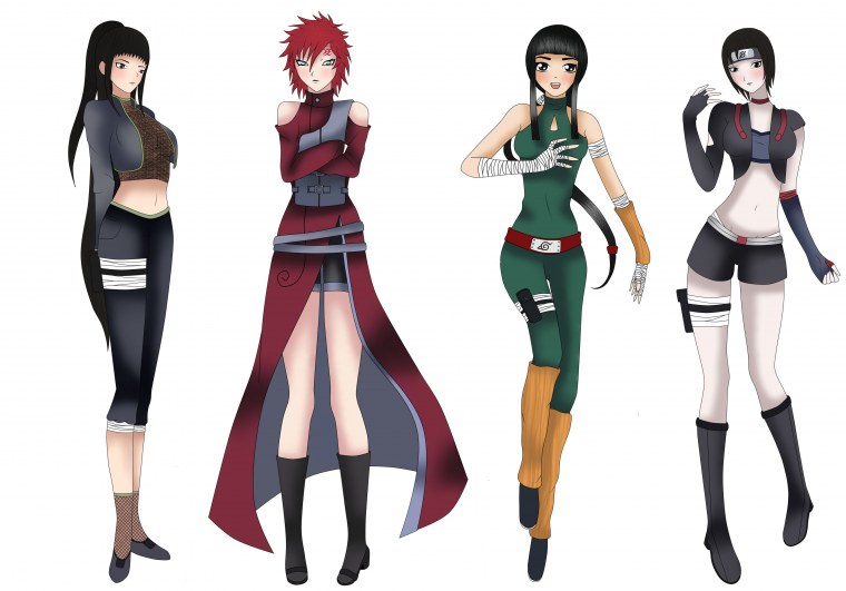 Боевое кимоно Куноичи Наруто